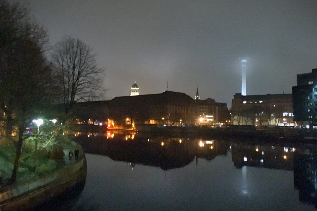Jannowitzbruecke Berlin-Mitte - Blick auf den Fernsehturm