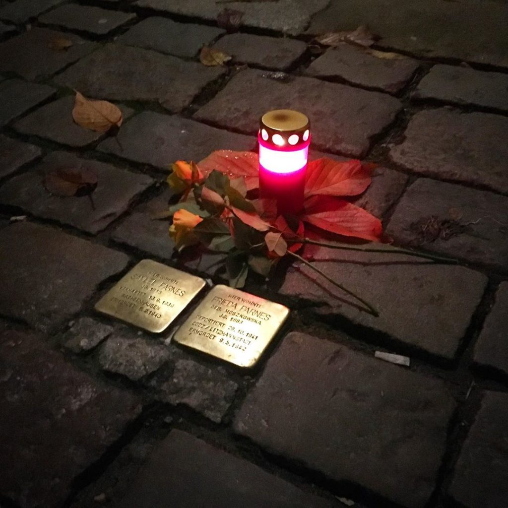 Berlin November 9 Stolpersteine