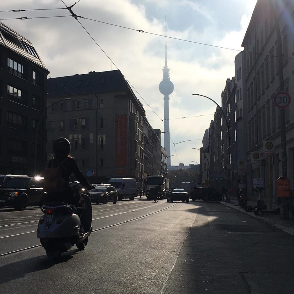 berlin tv-tower rosenthaler-platz