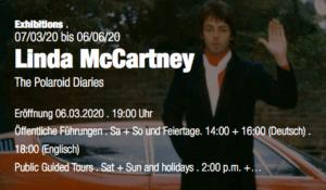 Linda McCartney Polaroid Diaries