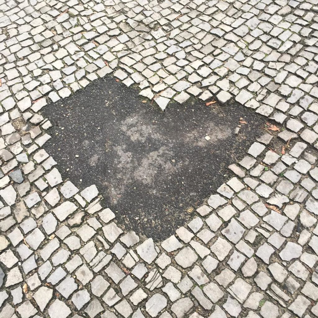 Heart Shaped Stones Valentines Day