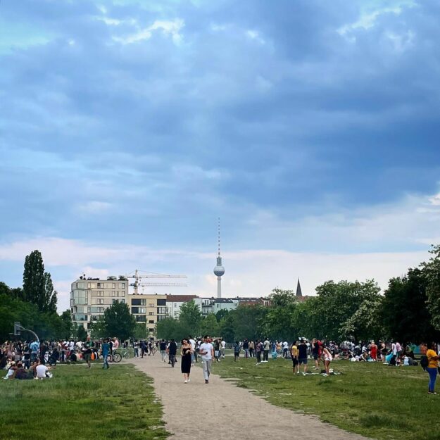 Berlin Mauerpark Fernsehturm