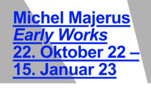 Michel Majerus - Early Works - KW Berlin