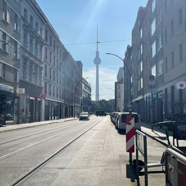 Berlin Rosenthaler Strasse Fernsehturm