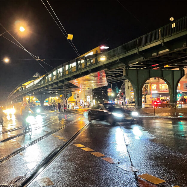 Berlin Ecke Schönhauser by Night