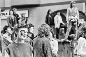 Walpurgisnacht Demonstration West-Berlin, 30.04.1989, Petra Gall, Schwules Museum Berlin